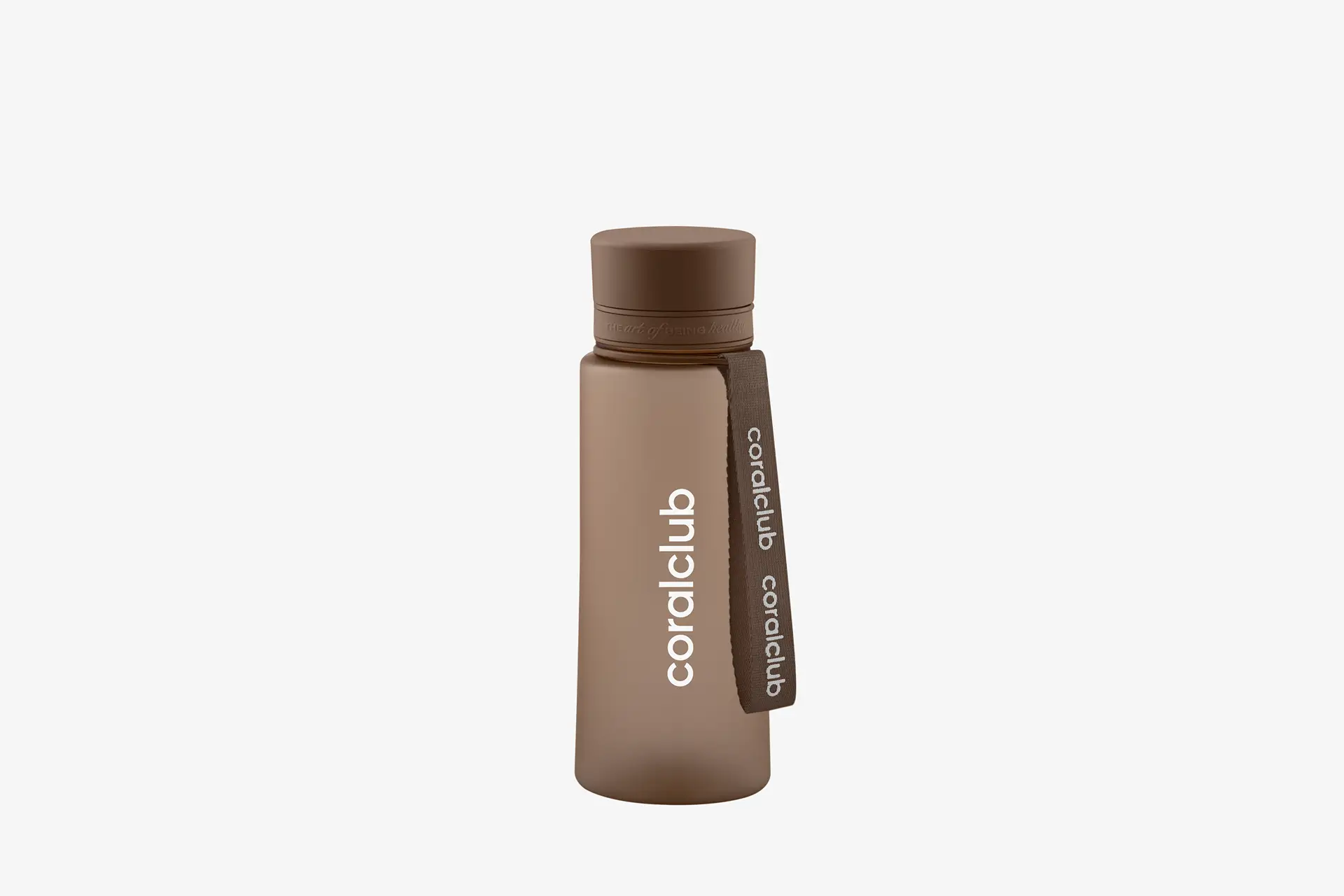 בקבוק פלסטיק coralclub, חום