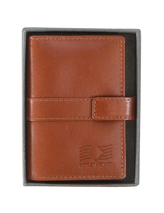Business card holder leather
